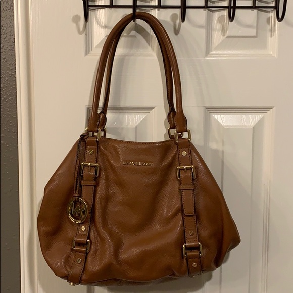 MK Satchel, Camel color - Picture 1 of 11